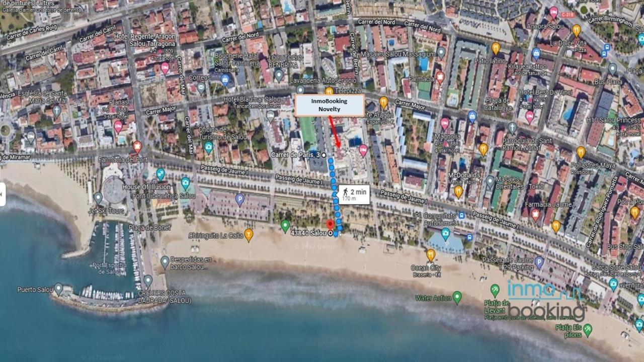 Beach Novelty Salou 3, Climatizado, Piscina, Playa Y Wifi Екстер'єр фото